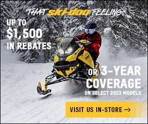 Get up to $1,500 or 3 years of coverage on select 2023 Ski-Doo Models